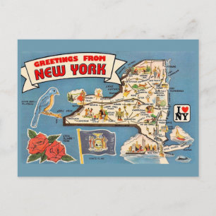 Postale Carte ancienne de New York
