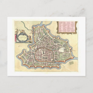 Postale Carte ancienne de Padoue, Italie,