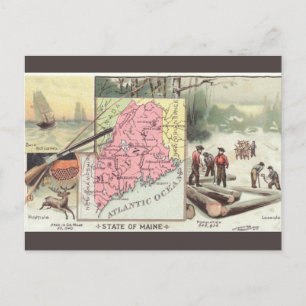 Postale Carte ancienne du Maine