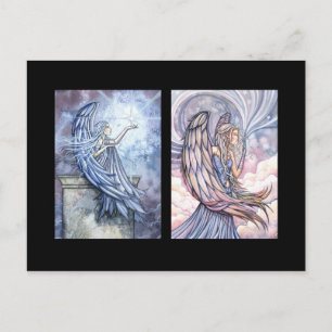 Postale Carte Angel ACEO de Molly Harrison