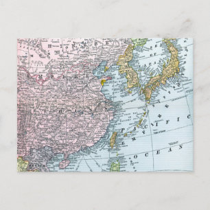 POSTALE CARTE : ASIE DE L'EST, 1907