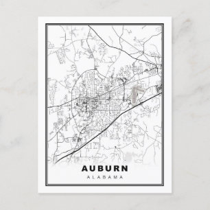Postale Carte Auburn