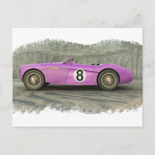 Postale Carte Austin_Healey