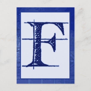 Postale Carte Bannière type "F"