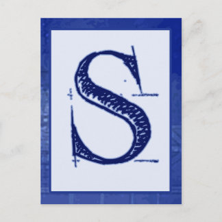 Postale Carte Bannière type "S"
