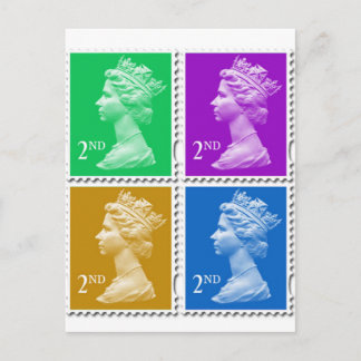 Postale Carte britannique Stamp