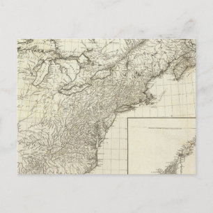 Postale Carte composite du Canada