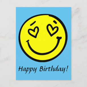 Postale Carte d'anniversaire Emoji