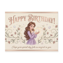 Carte d'anniversaire Moments Élégants pour Femmes
