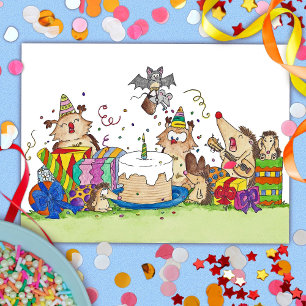 Postale Carte d'anniversaire par Nicole Janes