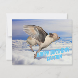 Postale Carte d'Anniversaire pour Pilote d'avion