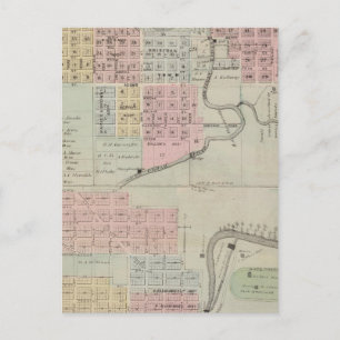 Postale Carte d'Austin, comté de Mower, Minnesota