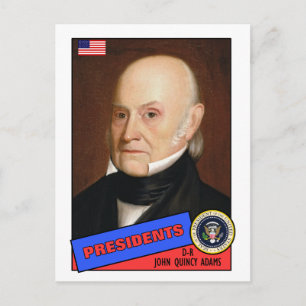 Postale Carte de base-ball John Quincy Adams