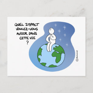 Postale Carte de Coaching "Impact de vie"