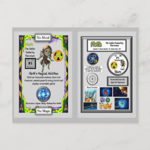 Postale Carte de commerce de Flerovium présentée par Fleth