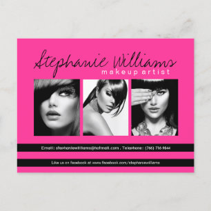 Postale Carte de comp pour maquillage artisanal à base de 