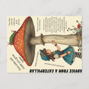 Postale Carte de conseils de chenille