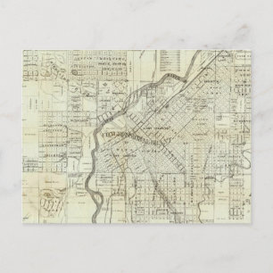 Postale Carte de Denver Colorado par Thayer
