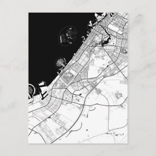 Postale Carte de Dubaï Émirats arabes unis