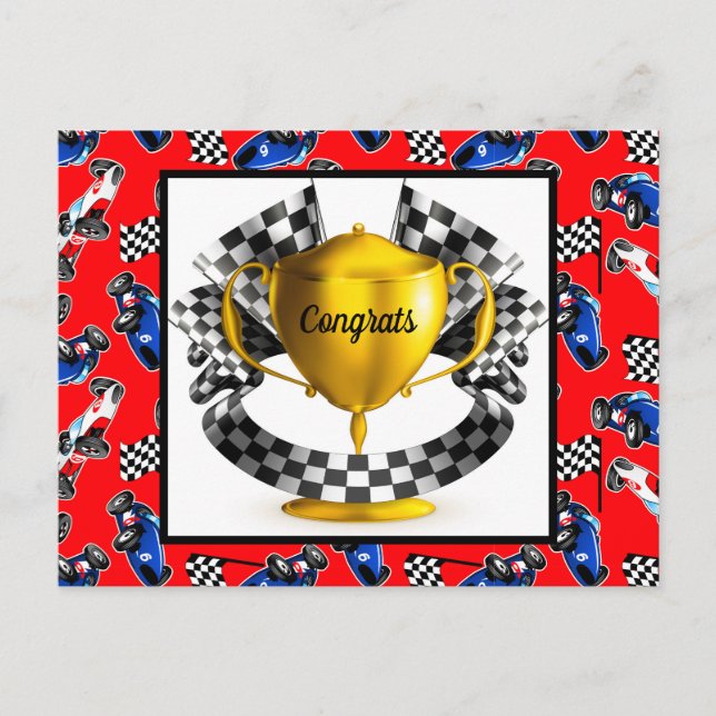 Postale Carte de félicitations (Devant)