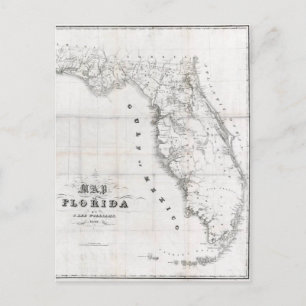 Postale Carte de Floride 1837