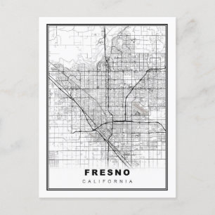 Postale Carte de Fresno