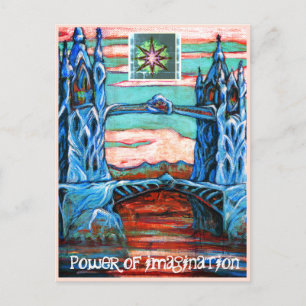 Postale Carte de jonction n° 35 : Puissance de l'imaginati