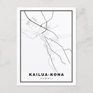 Postale Carte de Kailua-Kona