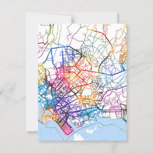 Postale Carte de Karachi Pakistan