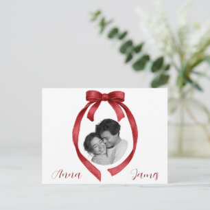 Postale Carte de la Saint-Valentin avec Photo Personnalisé