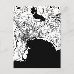 Postale Carte de la ville de Bakou Azerbaïdjan
