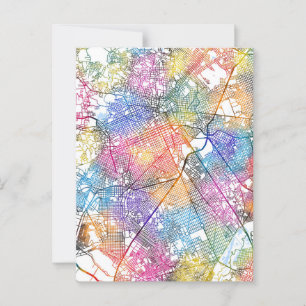 Postale Carte de la ville de Curitiba Brésil