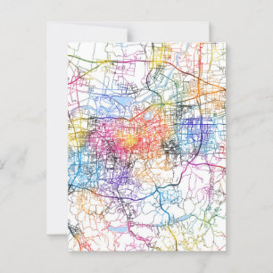 Postale Carte de la ville de Jinan Chine