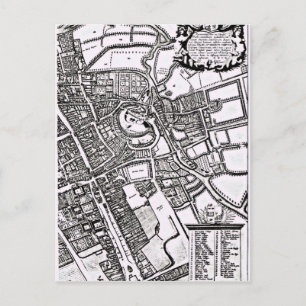 Postale Carte de Loggan d'Oxford, Western Sheet