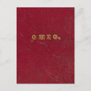 Postale Carte de l'Ohio