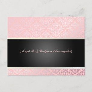 Postale Carte de marketing Céline Damask de PixDezines