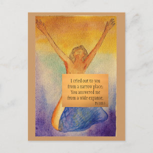 Postale Carte de méditation sur la gratitude