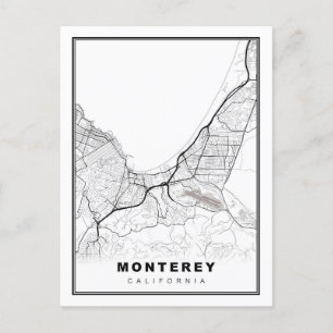 Postale Carte de Monterey