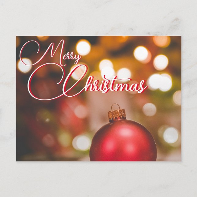 Postale Carte de Noël (Devant)