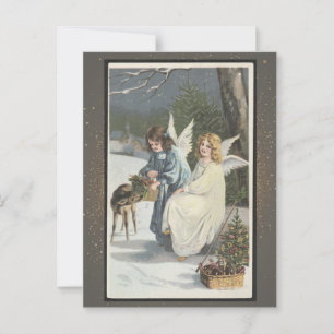 Postale Carte de Noël religieuse vintage