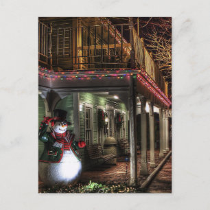 Postale carte de Noël vintage