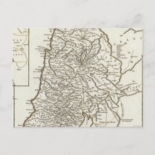 Postale Carte de Palestine (Devant)