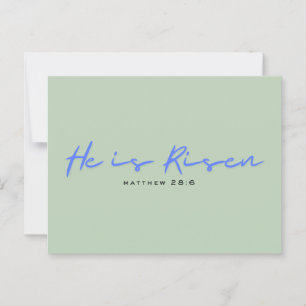 Postale Carte de Pâques religieuse moderne