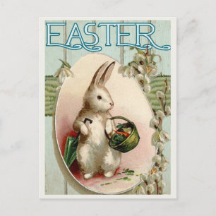 Postale Carte de Pâques vintage