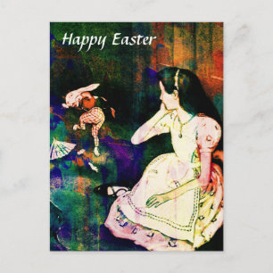 Postale Carte de Pâques vintage Joyeuses Pâques