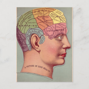 Postale Carte de pharmacologie pour une bonne santé