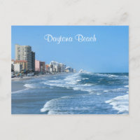 Carte de poste de Daytona Beach Coast