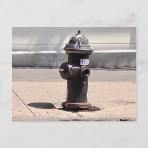 Postale Carte de poste d'incendie de New York