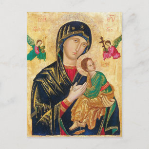 Postale Carte de prière d'aide perpétuelle