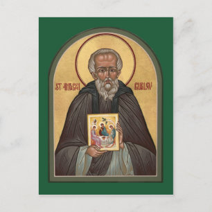 Postale Carte de prière St. Andrei Rublev